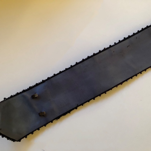 Vintage Hand Beaded & Bedazzled Encrusted Belt